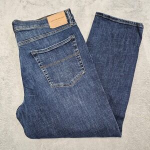 Lucky Brand 223 Straight Jeans Medium Wash Men's 38x30 (Measures 38x29) Denim